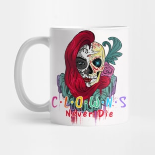 Scary Clown Friends Mug